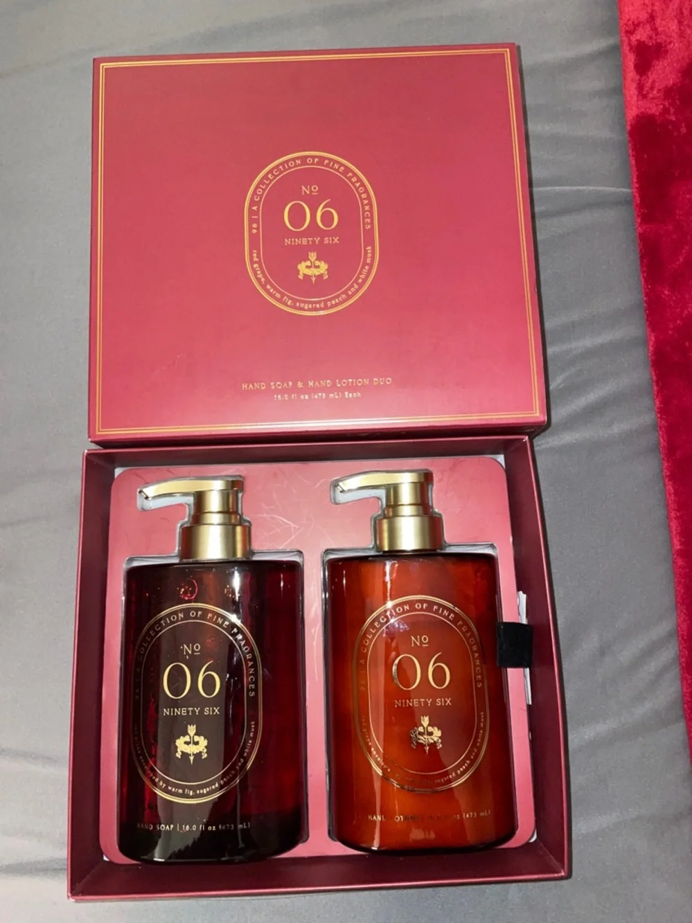 New hand soap & lotion duo